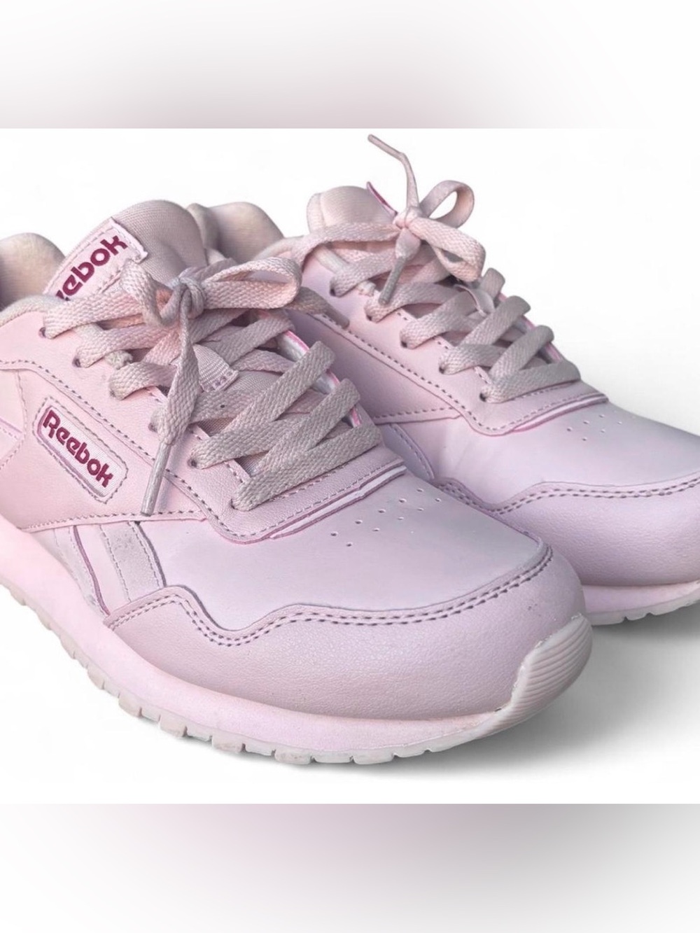 Reebok Royal Glide Women's Sneakers Sz 8 Light Pink Classic Retro Casual Comfort